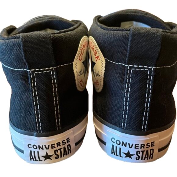 Chuck Taylor All Star Slip On Mid Top Lace Sneakers - Picture 3 of 8